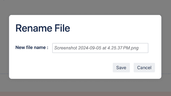 Rename Jira Attachments