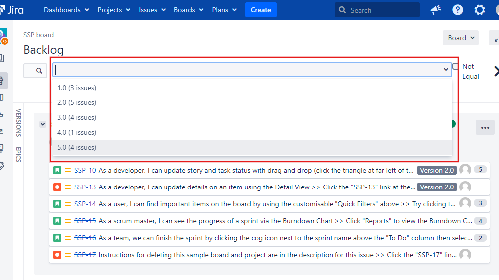 Multiple Options – Jira / Atlassian app feature by Vamhi